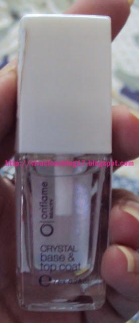 Oriflame Beauty Crystal Base & Top Coat Review
