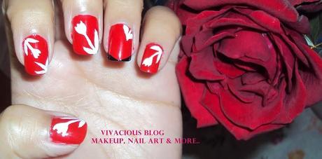 Carey Mulligan's Red Dress : Nail Art