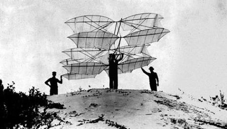 Inventors tried hundreds of designs before the Wright Brothers made powered flight practical.