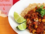Curried Chickpeas Rice