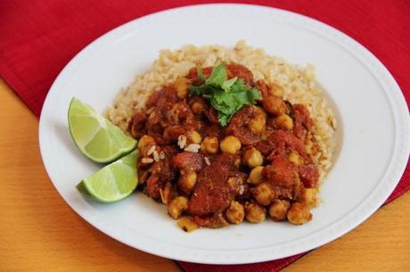 IMG 0148 650x433 Curried Chickpeas and Rice