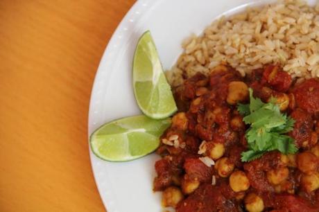 IMG 0184 650x433 Curried Chickpeas and Rice