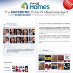 Facebook Graph Search Profile of a Real Estate Agent