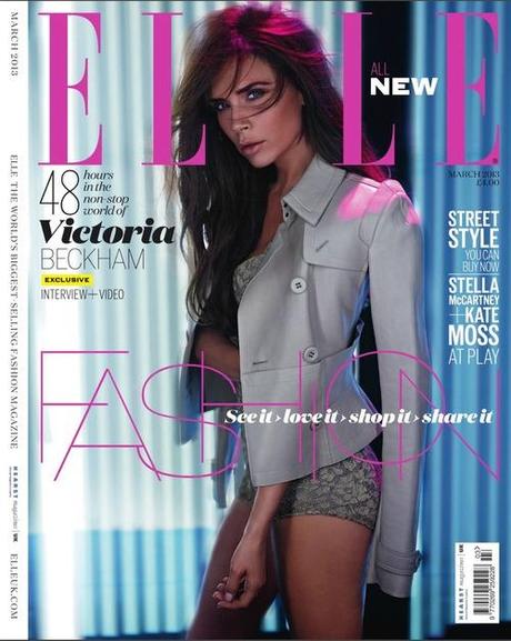 Victoria Beckham for Elle Magazine UK, March 2013 shot by Carter...