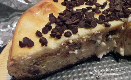 Chocolate Chip Cookie Dough Cheesecake Recipe