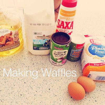 Making Waffles with Natvia