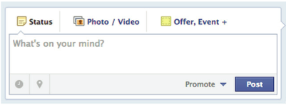 Facebook Posting Options