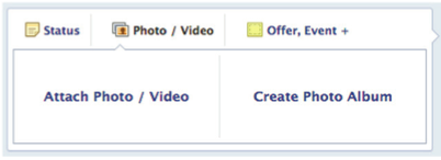 Facebook Posting Options