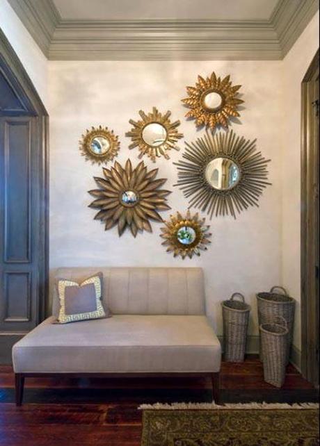 decor sunburst mirrors10 Using sunburst mirrors in your home decor HomeSpirations