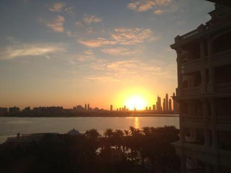 Beautiful Sunrise in Dubai