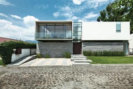 Modern small box home in Mexico