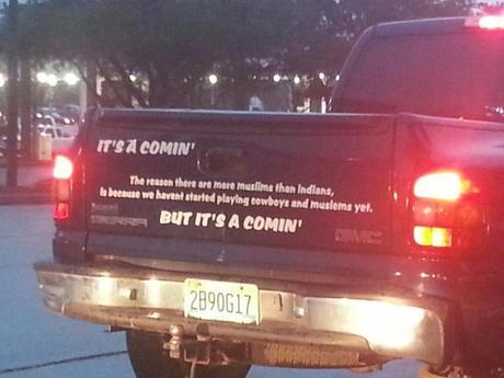PHOTO: Cowboys And Muslims: Dumbest Bumper Sticker Ever Gets It All Wrong