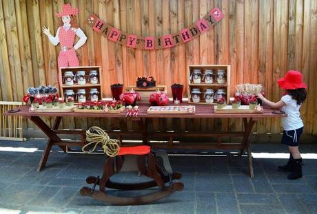 A Cowgirl themed birthday by Party Printables By Akrivi