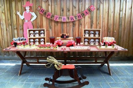 A Cowgirl themed birthday by Party Printables By Akrivi