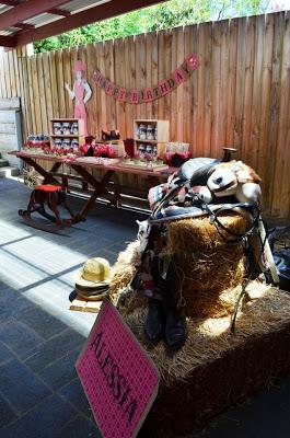 A Cowgirl themed birthday by Party Printables By Akrivi