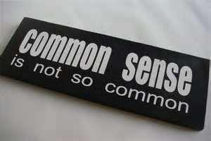 common sense