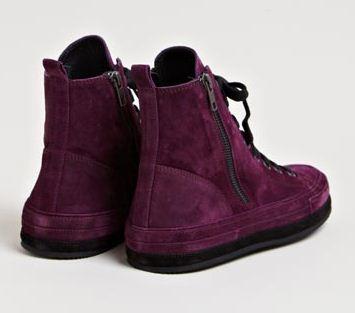 Ann Demeulemeester Women’s Nubuck Hi-Top Sneakers ($969)