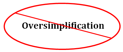 Oversimplification