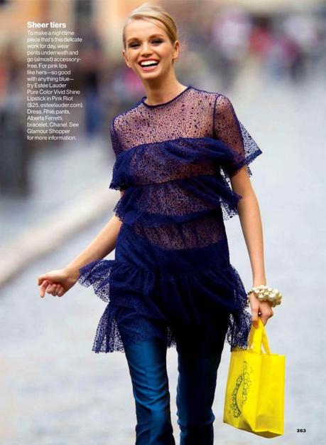Diana Khullina by Hans Feurer for Glamour US March 2013 3