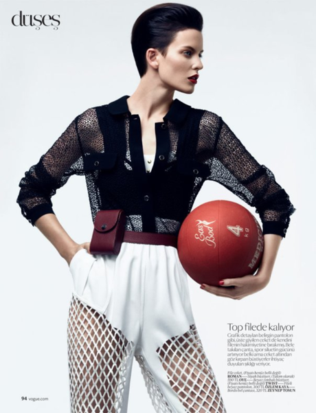 Ellinore Erichsen for Vogue Turkey February 2013 in Stylish...