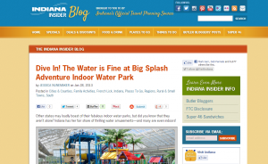Visit Indiana: little Indiana and Big Splash Adventure