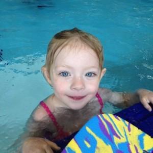 Julia @ swimming lessons
