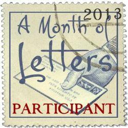 A Month of Letters 2013