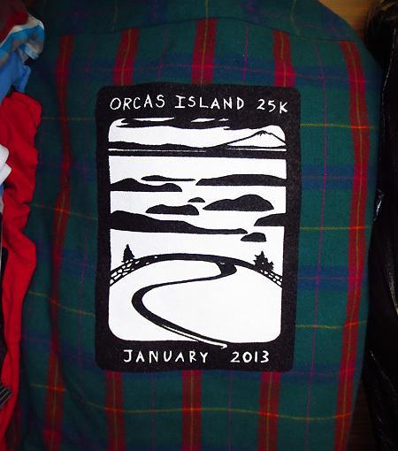 2013 Orcas Island 25K race shirt