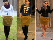 Shopping Link Five Ways Wear Corduroy Skirt