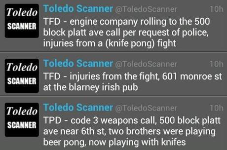 culby:

Last week, East Toledo held a meeting with some council people, complaining that they didn’t feel like they were a part of the city. 

Well, maybe it’s because you never invite us over for knife pong.

Forget pin the tail on the donkey, Harry’s 1st birthday party is going to feature knife pong!