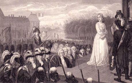 Queen Marie Antoinette before her execution