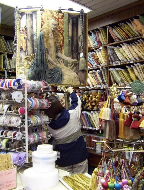 Jean checkout textiles in Paris - France