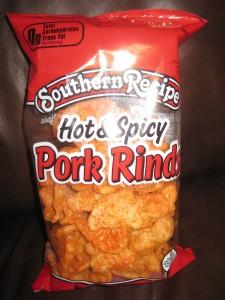 hot and spicy pork rinds