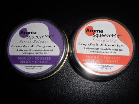 Sponsored Review - Aromatherapy Gold Squeeze Me Stress Balls
