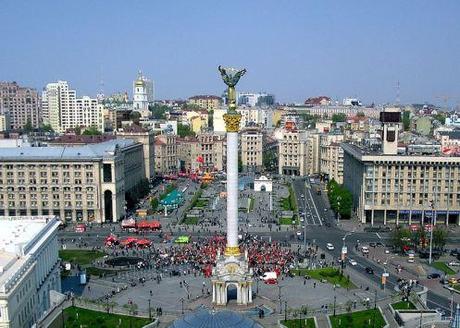 Kyiv (Kiev) Independence Square.