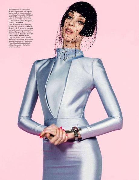 Kati Nescher by Inez & Vinoodh for Vogue Paris November 2012 6