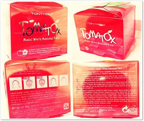 Review TONYMOLY: TOMATOX Magic White Massage Pack