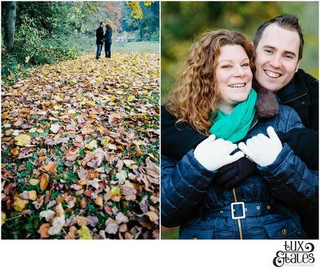 Glimmering Gold | Yorkshire Engagement Photography