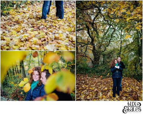 Glimmering Gold | Yorkshire Engagement Photography