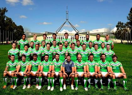 Names I Have Called the Canberra Raiders This Year