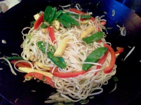 Chinese Marinated Pork with Peanut Noodles