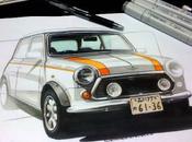 Classic Mini Illustration Shane Paul Sumampouw