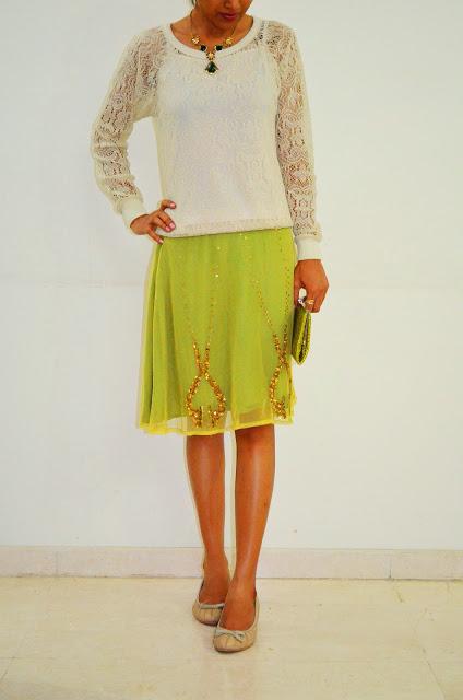 Of little green skirts...!