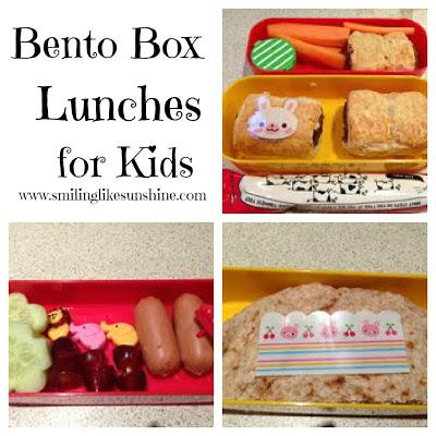 Bento Box Lunches for Kids