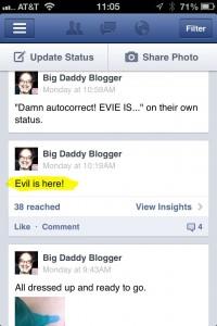Evil is Here! Big Daddy Blogger