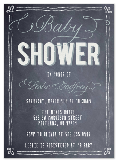 New Baby Shower Invitations