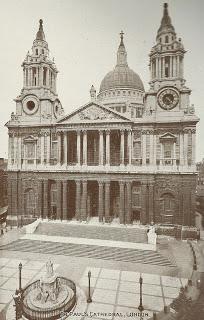 St Paul's Cathedral old and new