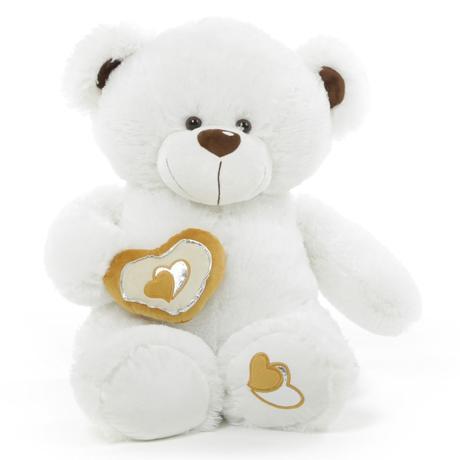 teddy bear white velentine