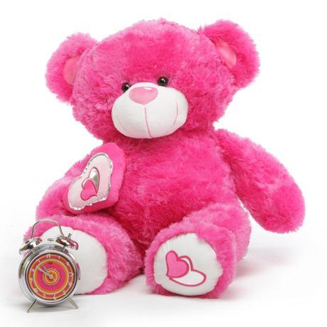 teddy bear pink velentine