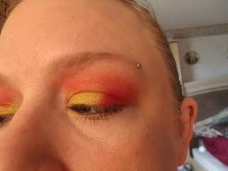 Kansas city Chiefs inspired eyelook